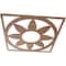 Ekena Millwork Blume Wood Fretwork Pierced Ceiling Medallion, Walnut, 22"OD x 7 5/8"ID x 1/4"T CMWP22X22X0250BLWA - alternate 4
